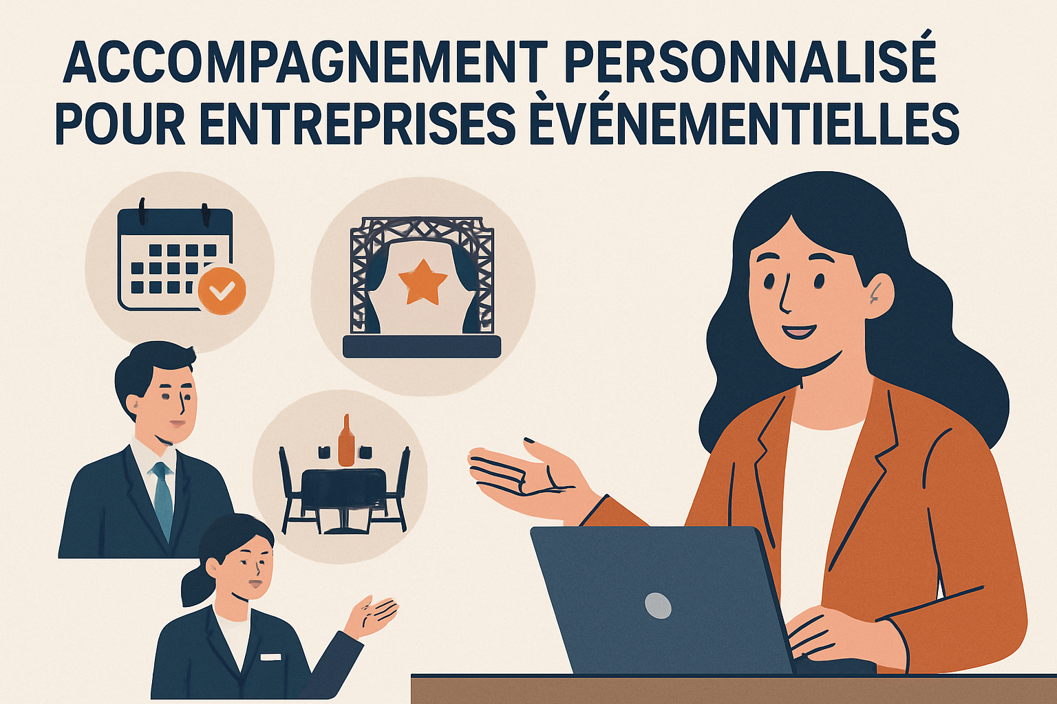 Accompagnement personnalis pour entreprises vnementielles Accompagnement personnalis pour entreprises vnementielles